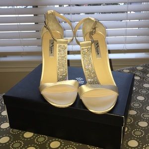 Nina Cabaret T-Strap Evening Sandal